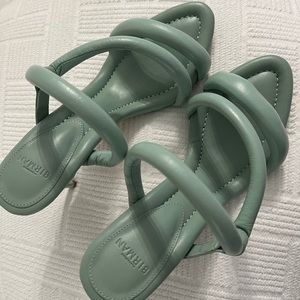 Brand New Authentic Alexandre Birman Pistachio Sandals